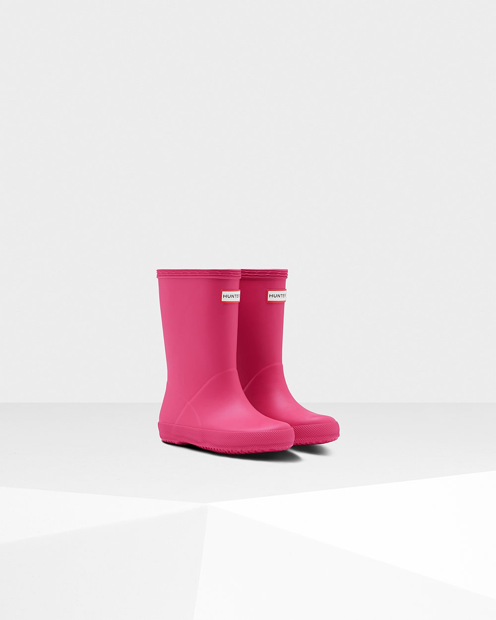 Kids Hunter Rain Boots Light Pink - Original First Classic - 5246173-HG